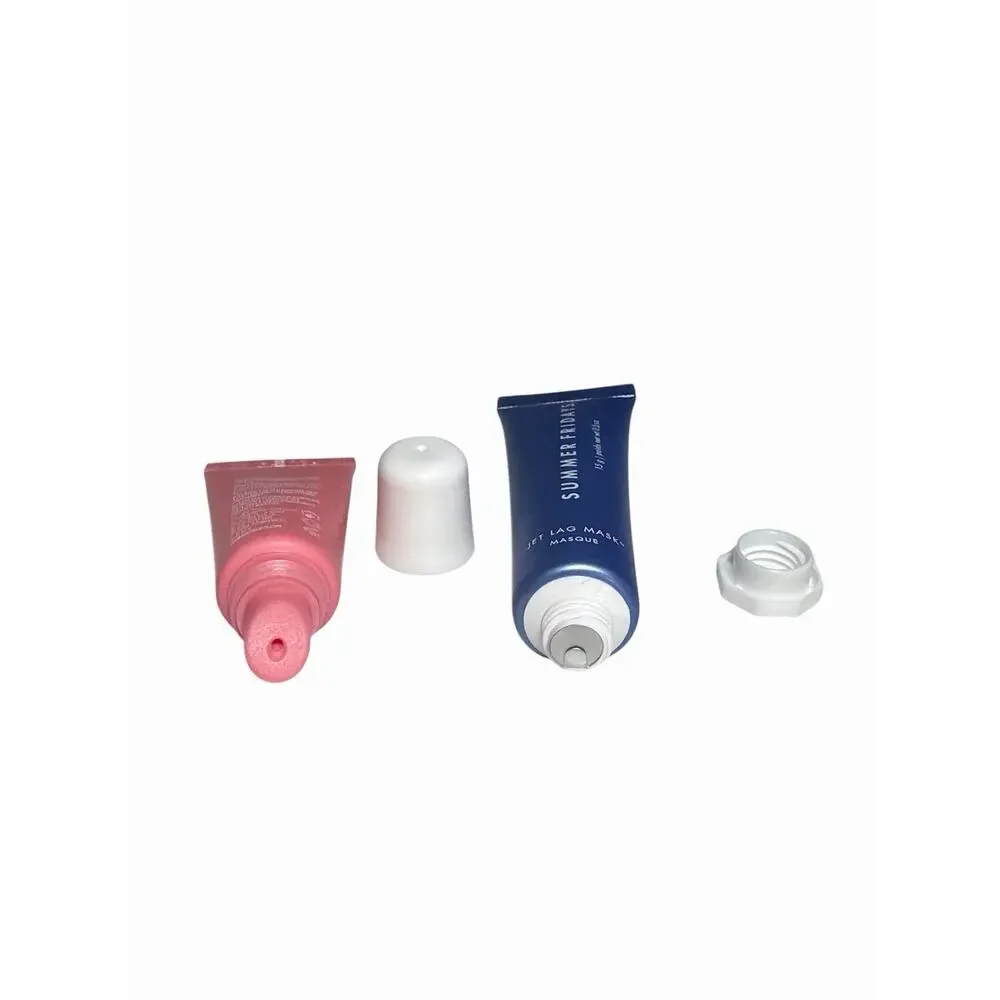 Summer Fridays Lip Butter Balm Pink Sugar and Jet Lag Mask Travel Set Lot New